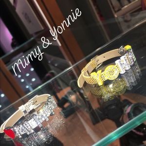 Custom Name Bracelets on a Band